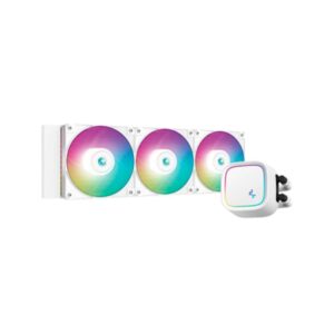 Kit refrigeracion liquida deepcool ld360 argb 360mm blanco