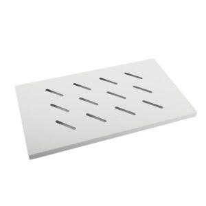 Bandeja fija lanberg 1u 486x270 mm hasta 120kg rack de 19 pulgadas gris