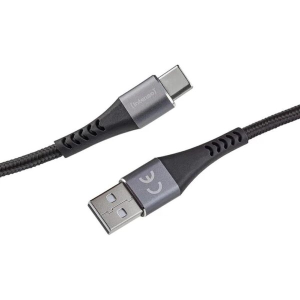 Cable usb tipo c a usb tipo a intenso 1.5m -  macho - macho -  negro