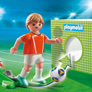 Playmobil deportes jugador de futbol -  paises bajos holanda