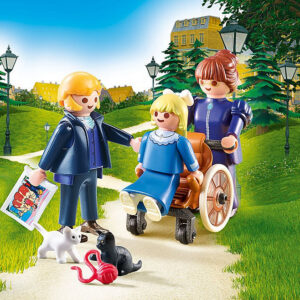 Playmobil heidi clara padre y señorita rottenmeier