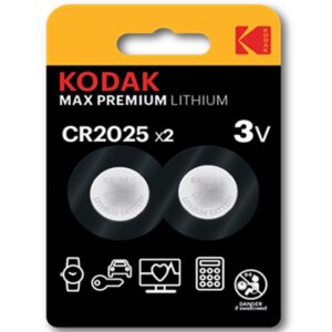 Blister pilas kodak boton litio ultra cr 2025 blister grade 2 pilas