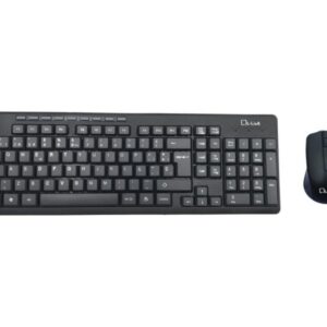 Kit teclado + raton inalambrico l - link ll ll - kb - 555 - wcombo usb negro