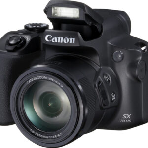 Camara digital canon powershot sx70 hs 20.3mp -  zo 65x -  3'' -  video 4k -  wifi -  negra -  litio