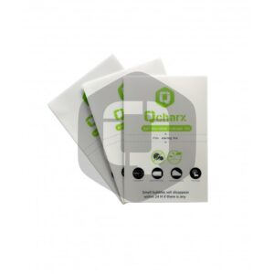 Laminas de proteccion frontales qcharx hidrogel antibacterias qx1 10 unidades