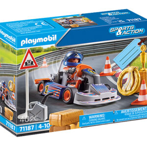 Playmobil sports & action kart de carreras