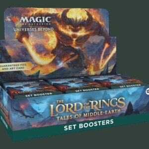 Caja de cartas magic the gathering set boosters the lord of the rings 30 unidades inglés