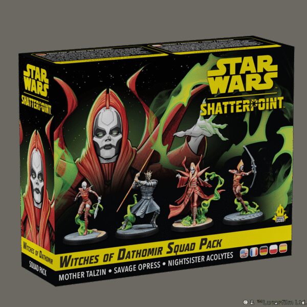 Juego de mesa star wars shatter point witches of dathomir squad pack