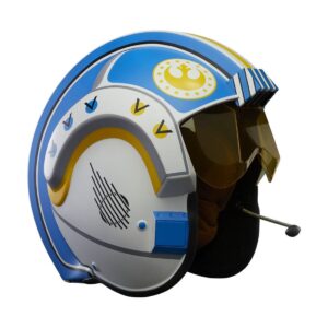 Réplica casco electronico hasbro star wars the black series carson teva