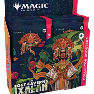 Juego de cartas magic the gathering las cavernas perdidas de ixalan sobres de coleccionista 12 sobres inglés