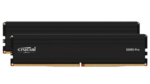 Memoria ram ddr5 64gb 2x32gb crucial pro -  udimm - 5600 mhz - pc5 44800 - cl46