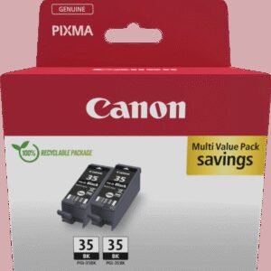 Cartucho tinta canon pgi - 35 twin pack