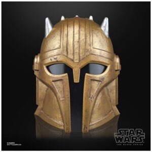 Casco electrónico hasbro star wars the mandalorian the black series the armorer