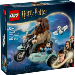 Lego harry potter viaje en moto de hagrid