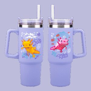 Vaso termo con pajita paladone minecraft