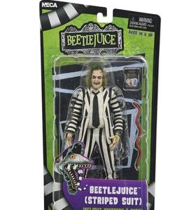 Beetlejuice black and white striped suit scale action fig. 18 cm beetlejuice (1988)
