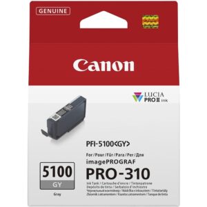 Cartucho tinta canon pfi - 5100 gris