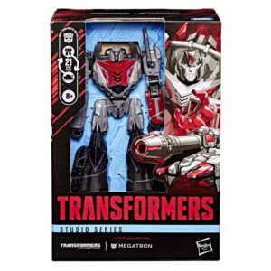 Figura hasbro transformers war for cybertron studio series voyayer class megatron 16.5cm