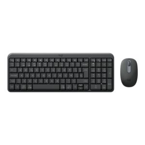 Teclado + mouse logitech mk250 inalambrico negro