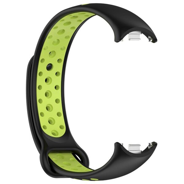 Correa COOL para Xiaomi Smart Band 8 / 9 / 10 Sport Negro-Verde - Imagen 2