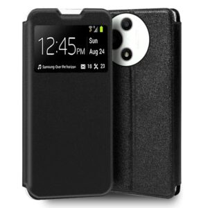 Funda COOL Flip Cover para TCL 60 SE Nxtpaper 5G Liso Negro