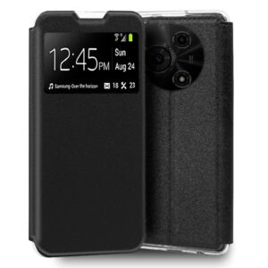 Funda COOL Flip Cover para TCL 605 Liso Negro