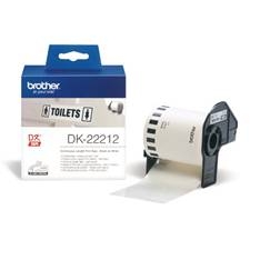 Etiquetas cinta continua brother pelicula plastica blanca dk22212 29mmx30.48 ql - 1050 -  ql - 1050n ql - 1060n ql - 500 ql - 500a -  ql - 550 -  ql - 560 -  ql - 560vp -  ql - 570 -  ql - 580n -  ql - 650td -  ql - 700 -  ql - 710w -  ql - 720nw -  ql - 1050