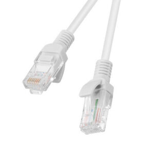 Latiguillo rj45 lanberg cat.5e utp 30m fluke passed gris