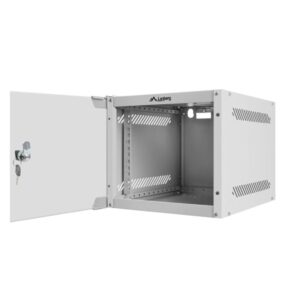 Armario lanberg mural rack 10 pulgadas 4u -  280x310 silver