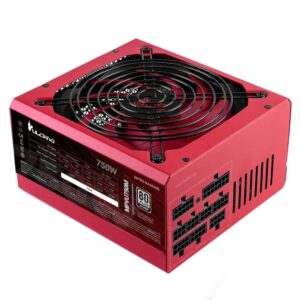 Fuente de alimentacion mars gaming mpvu750m 750w atx 80+ rojo