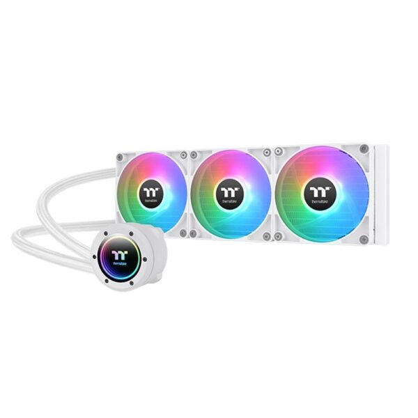 Kit refrigeracion liquida caja thermaltake th360 v2 argb 3x 120mm blanco