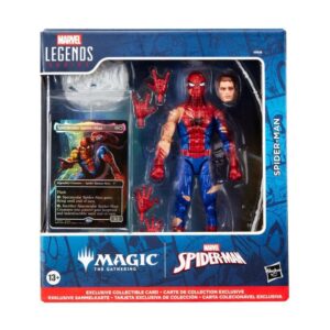 Figura hasbro marvel legends series magic the gathering spider - man