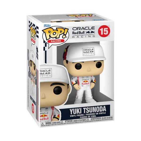 Funko pop yuki tsunoda -  oracle red bull racing