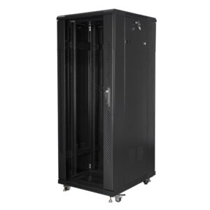 Armario lanberg rack 19 pulgadas 32u 600x800 negro