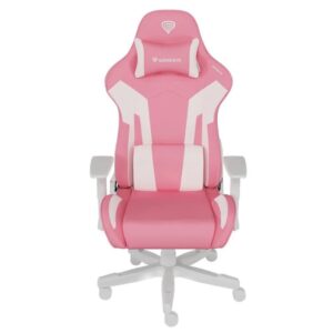 Silla gaming genesis nitro 710 gaslift 4 150kg rosa - blanco