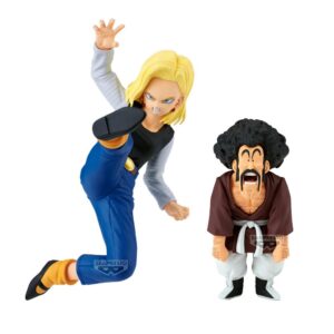 Dragon ball z match makers android 18 vs mr. satan (vs mighty mask)