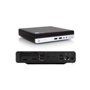 Ordenador reacondicionado mini hp prodesk 400 g4 - i5 - 8th - 8gb - 256gb nvme - win 11 pro - wifi+antena