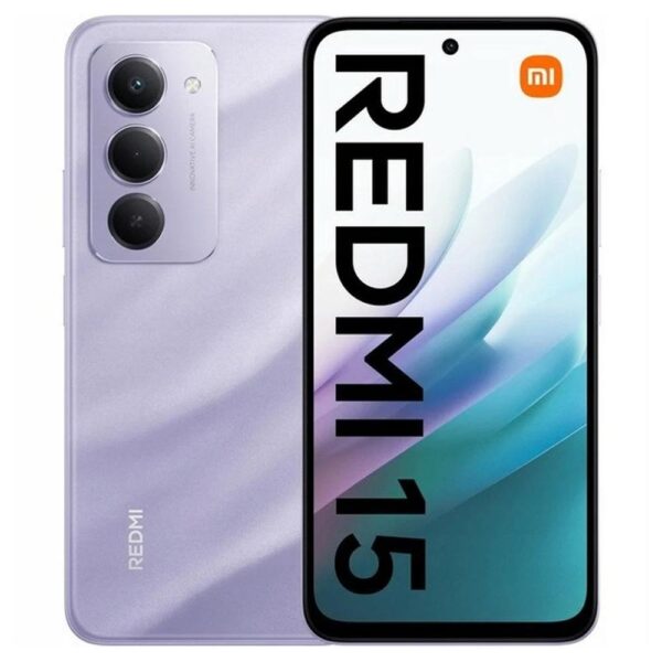 Telefono movil smartphone xiaomi redmi 15 6gb - 128gb - 6.9 pulgadas - purpura