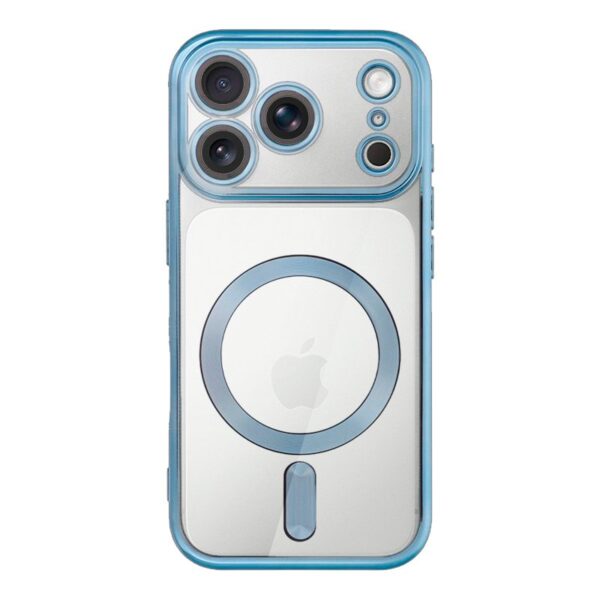 Carcasa COOL para iPhone 17 Pro Magnética Borde Celeste - Imagen 2
