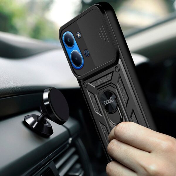 Carcasa COOL para Xiaomi Redmi 15C Hard Ring Negro - Imagen 3