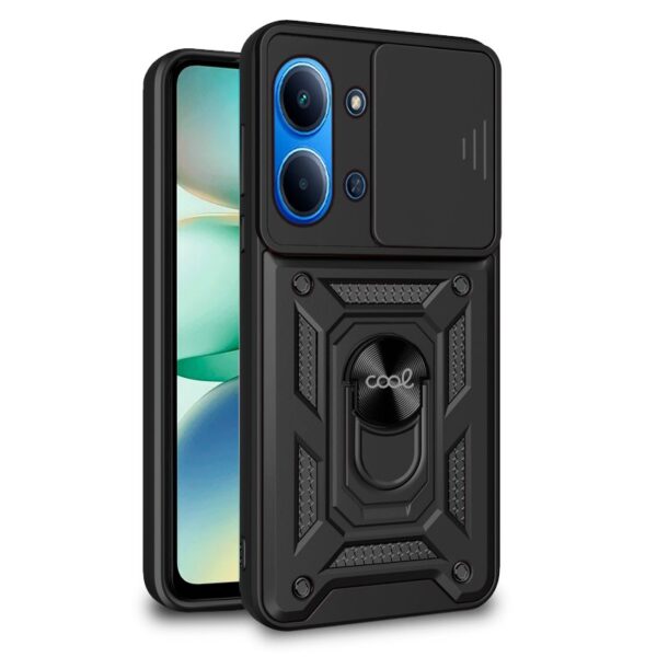 Carcasa COOL para Xiaomi Redmi 15C Hard Ring Negro