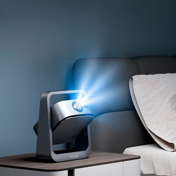 Proyector Compacto 3500 Lúmenes COOL Onix Altavoz Integrado + HDMI / USB + Wifi Mirror (Gris) - Imagen 2