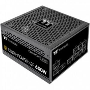 Fuente de alimentacion atx 650w thermaltake toughpower gf 80+ gold -  full modular -  ventilador 140mm