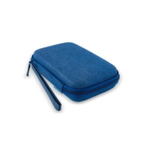 Funda caja externa tooq para disco duro 2.5 pulgadas azul pacifico