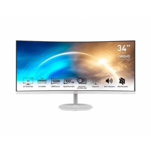 Monitor 34 pulgadas msi pro mp341cqw blanco 100 panoramico 21:9