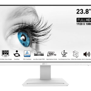 Monitor msi 23.8 pulgadas mp243xw ips fhd dp hdmi blanco
