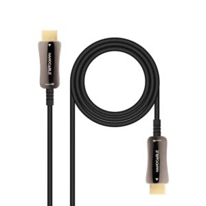 Cable hdmi 8k nanocable 10m -  macho - macho fibra optica