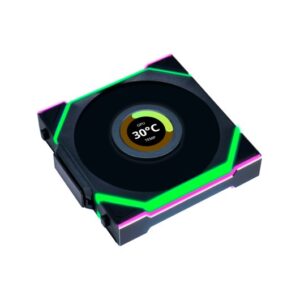 Ventilador de caja lian li 3 pack receiver wireless controller 1 - 3 sata