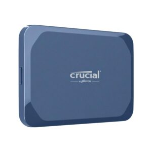 Disco duro externo ssd crucial x10 2tb usb tipo c azul