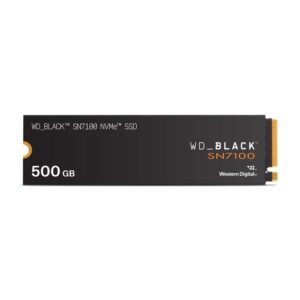 Disco duro interno ssd wd black sn7100 500gb m.2 pcie4